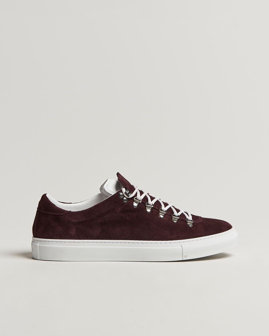 Homme | Diemme Marostica Low Sneaker Dark Cherry Suede | Diemme | Marostica Low Sneaker Dark Cherry Suede