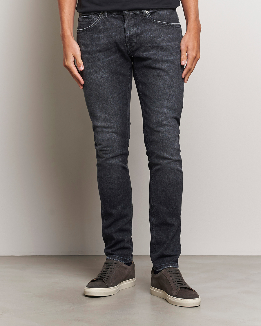 Homme | Jeans | Dondup | George Jeans Washed Black