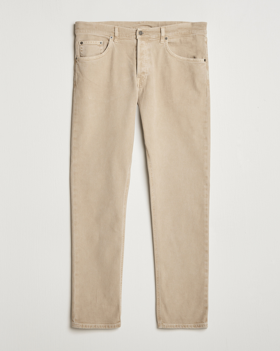 Homme | Pantalons | Dondup | Icon 5-Pocket Pants Sand