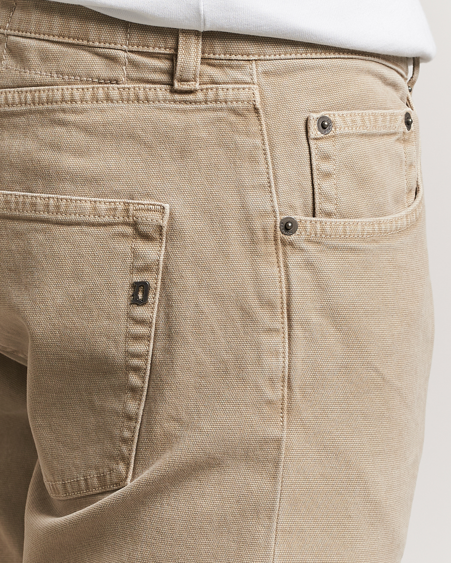 Homme | Pantalons | Dondup | Icon 5-Pocket Pants Sand