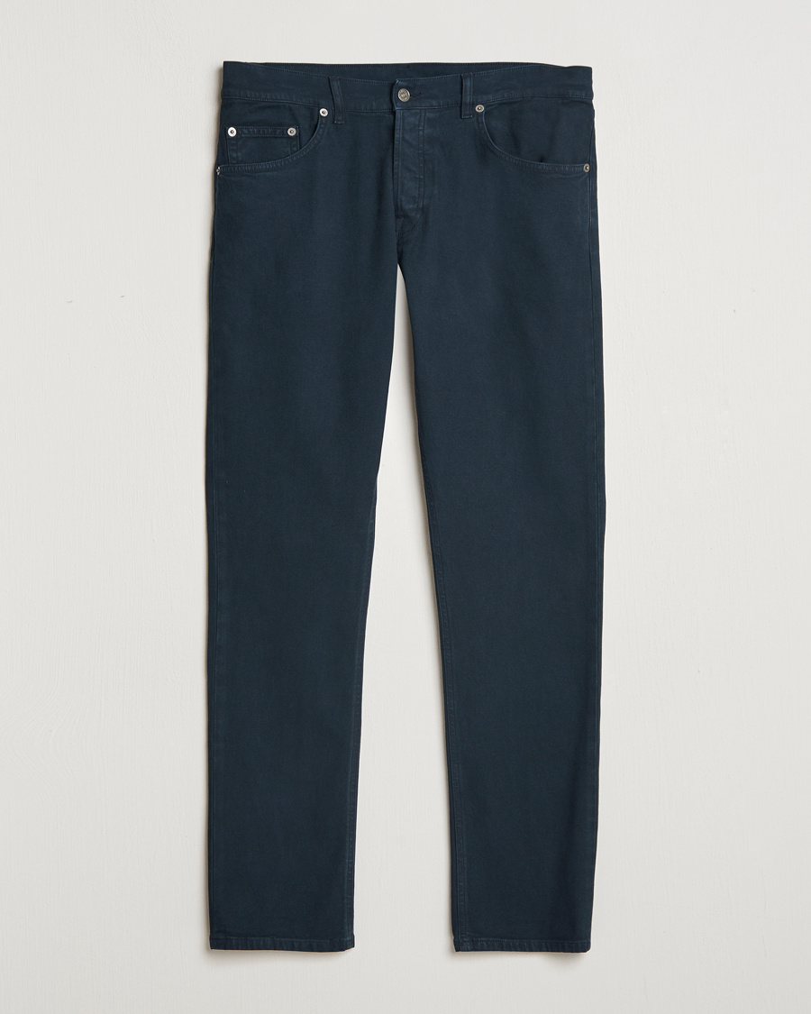 Homme | Pantalons | Dondup | Icon 5-Pocket Pants Navy