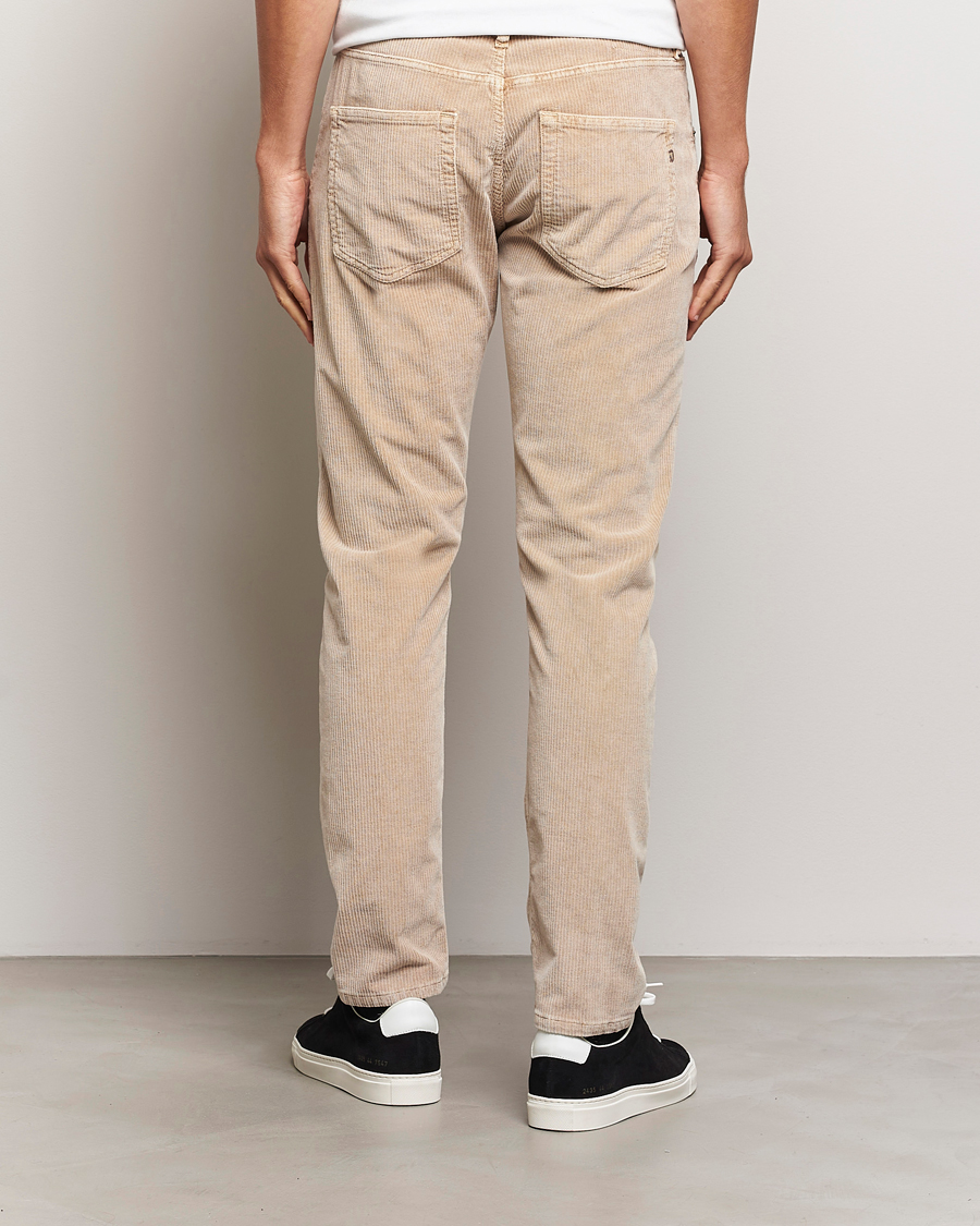 Homme | Pantalons | Dondup | Icon Corduroy Trousers Light Beige