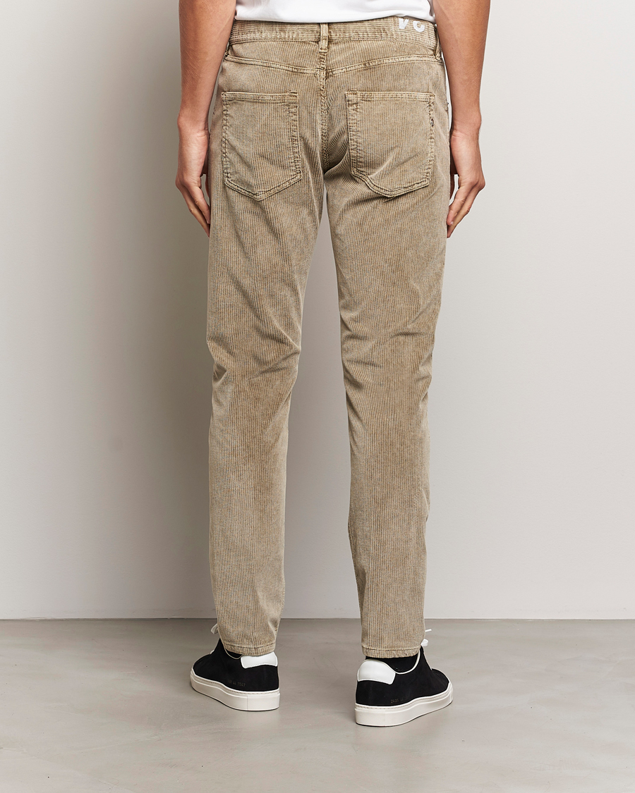 Homme | Pantalons | Dondup | Icon Corduroy Trousers Khaki