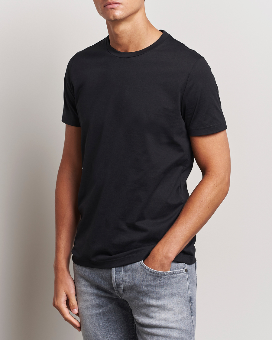 Homme | T-shirts | Dondup | Logo Crew Neck T-Shirt Black