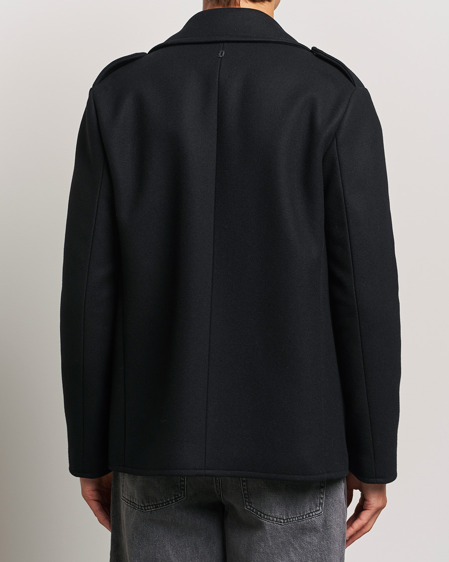 Homme | Manteaux Et Vestes | Dondup | Wool Peacoat Black
