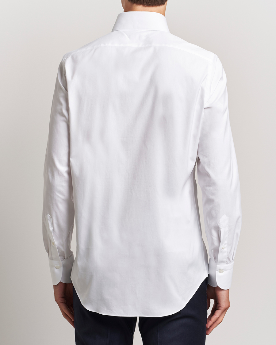 Homme | Chemises | Finamore Napoli | Milano Slim Oxford Button Down Shirt White