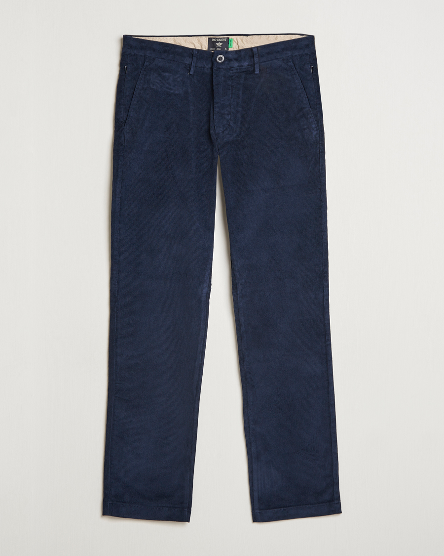 Homme | Pantalons | Dockers | Slim Cotton Corduroy Chino Navy