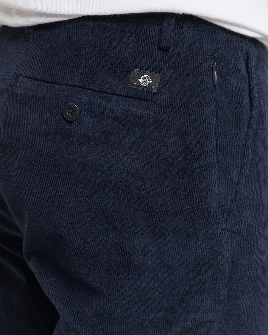 Homme | Pantalons | Dockers | Slim Cotton Corduroy Chino Navy