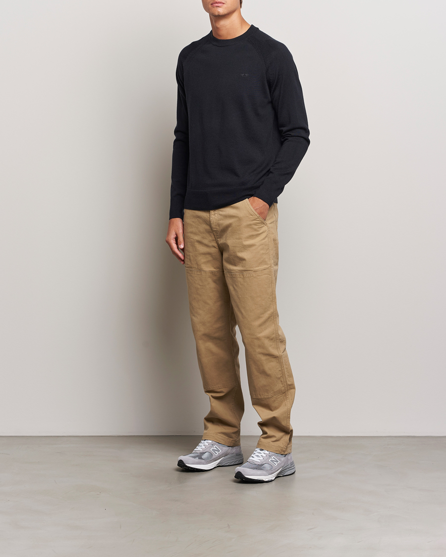 Homme | Pulls Et Tricots | Dockers | Washable Merino Crewneck Black