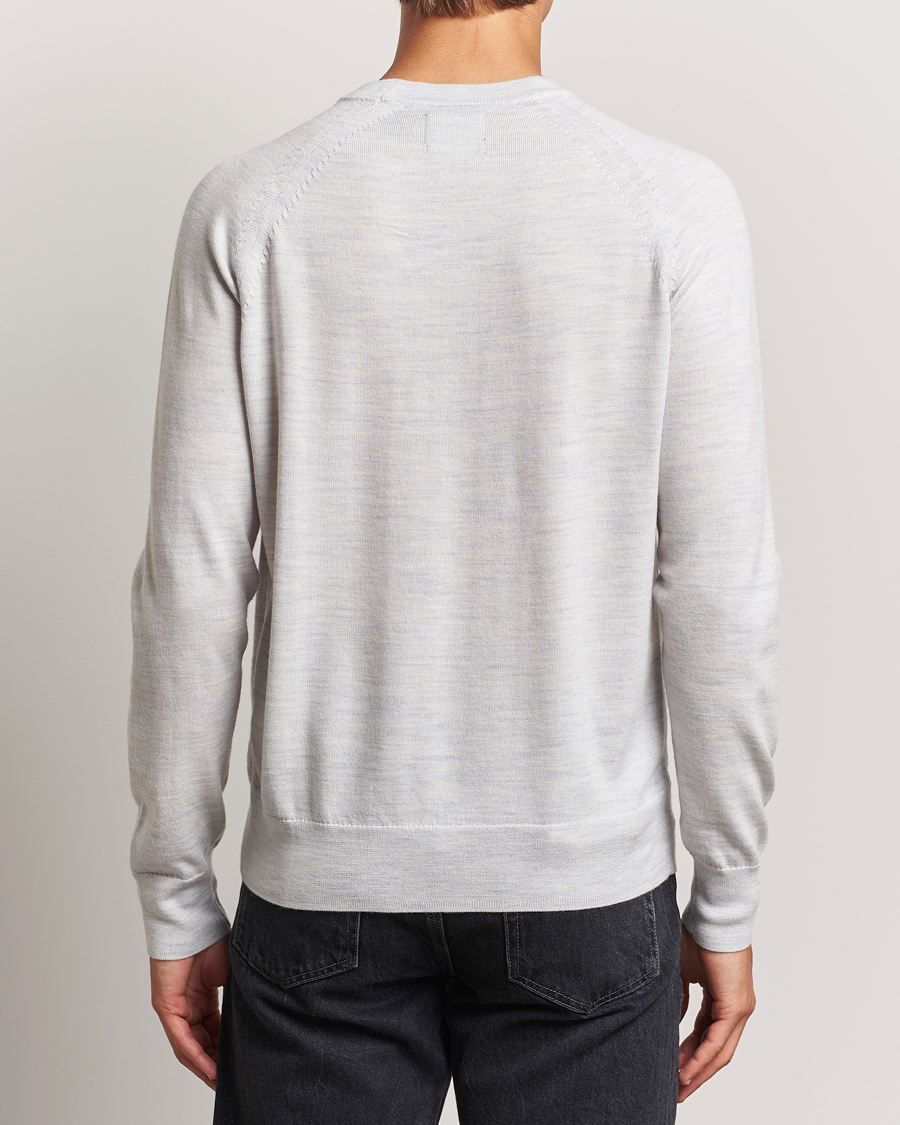 Homme | Pulls Et Tricots | Dockers | Washable Merino Crewneck Light Grey