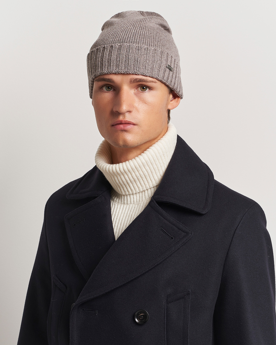 Homme | Eton Wool Beanie Beige | Eton | Wool Beanie Beige