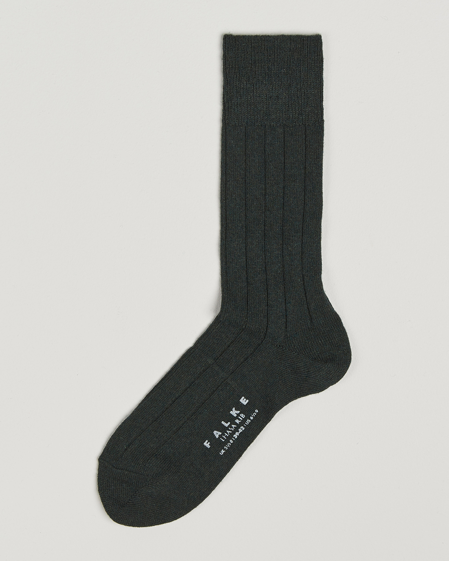 Homme | Sous-Vêtements Et Chaussettes | Falke | Lhasa Cashmere Socks Forest Green
