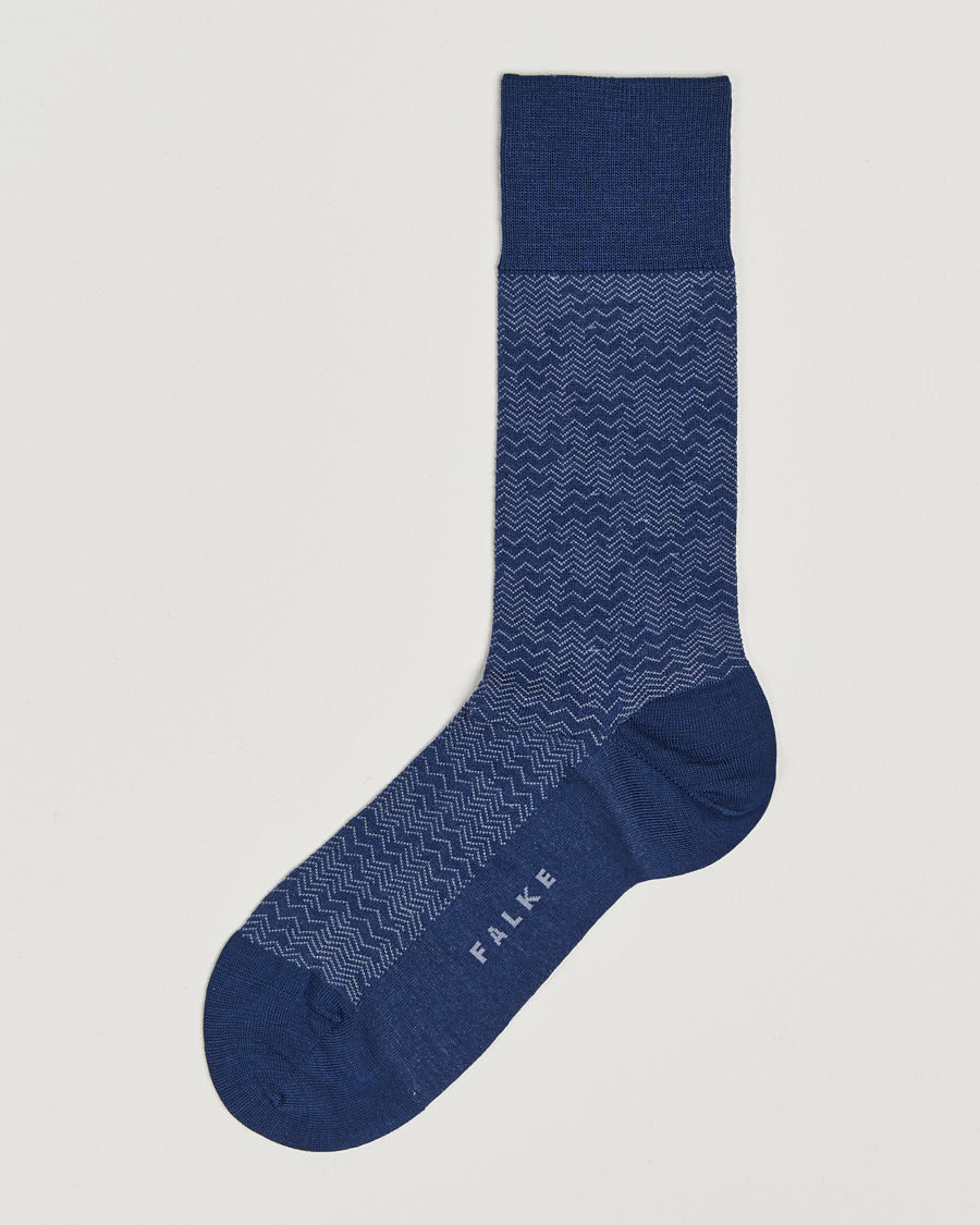 Homme | Sous-Vêtements Et Chaussettes | Falke | Mighty Nest Wool/Cotton Socks Royal Blue