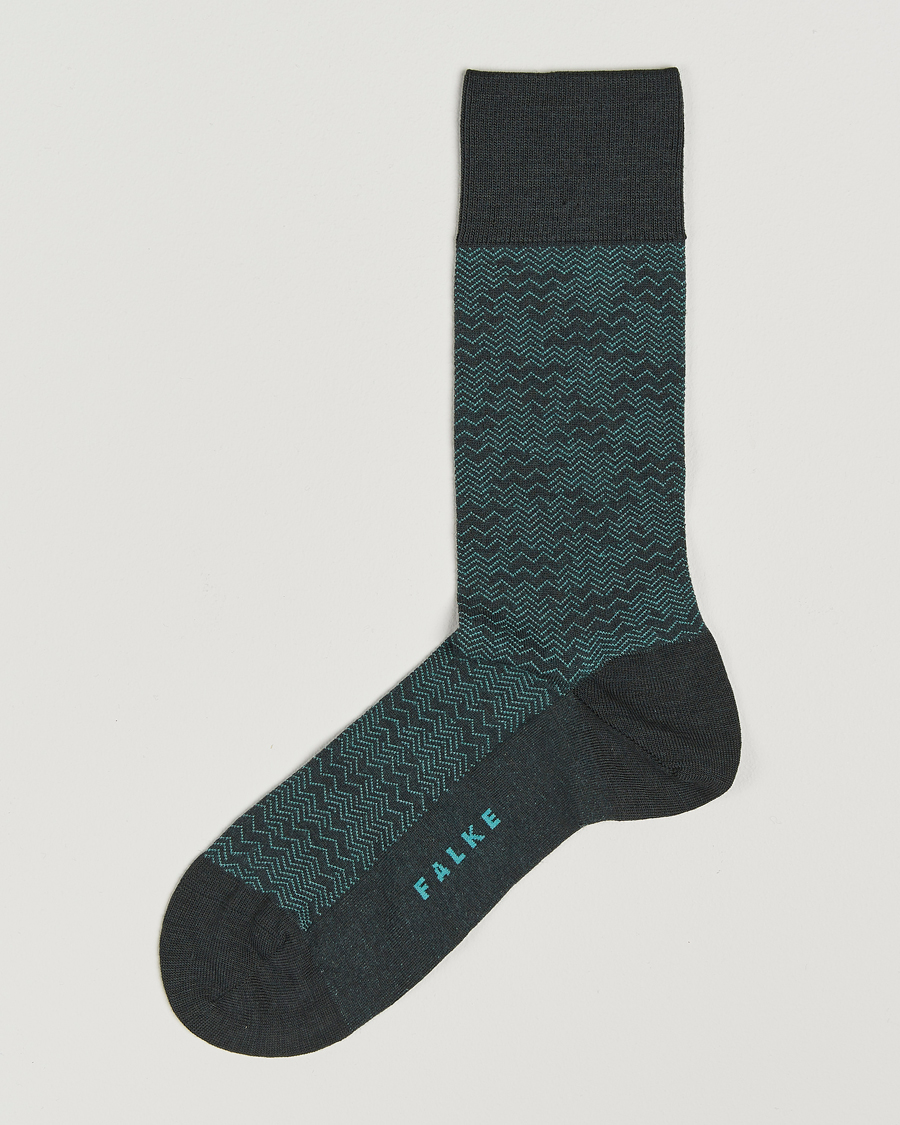 Homme | Sous-Vêtements Et Chaussettes | Falke | Mighty Nest Wool/Cotton Socks Forest Green