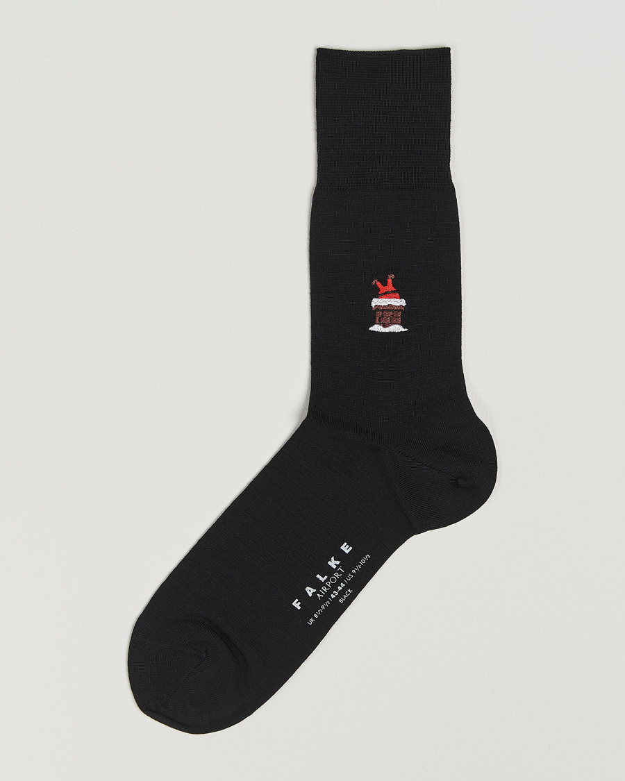 Homme | Sous-Vêtements Et Chaussettes | Falke | Airport Santa Socks Black