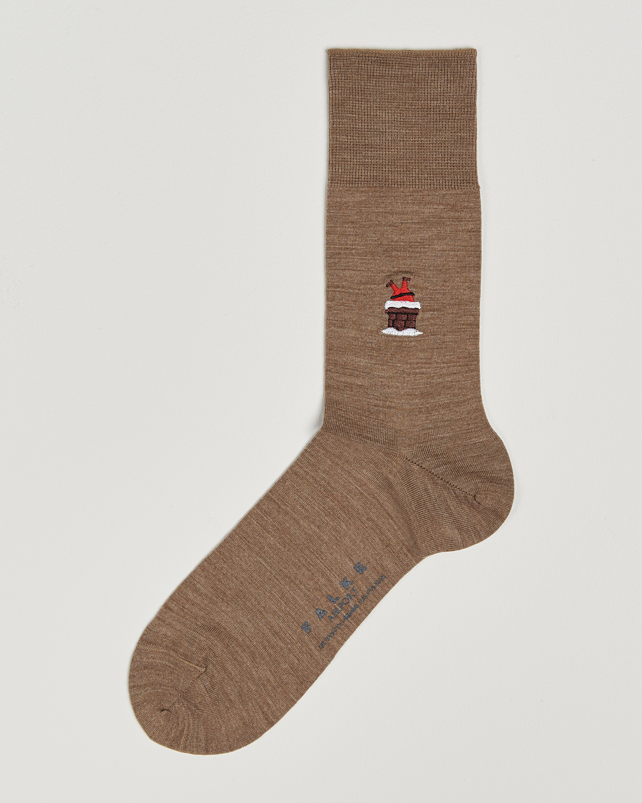 Homme | Sous-Vêtements Et Chaussettes | Falke | Airport Santa Socks Nutmeg Melange