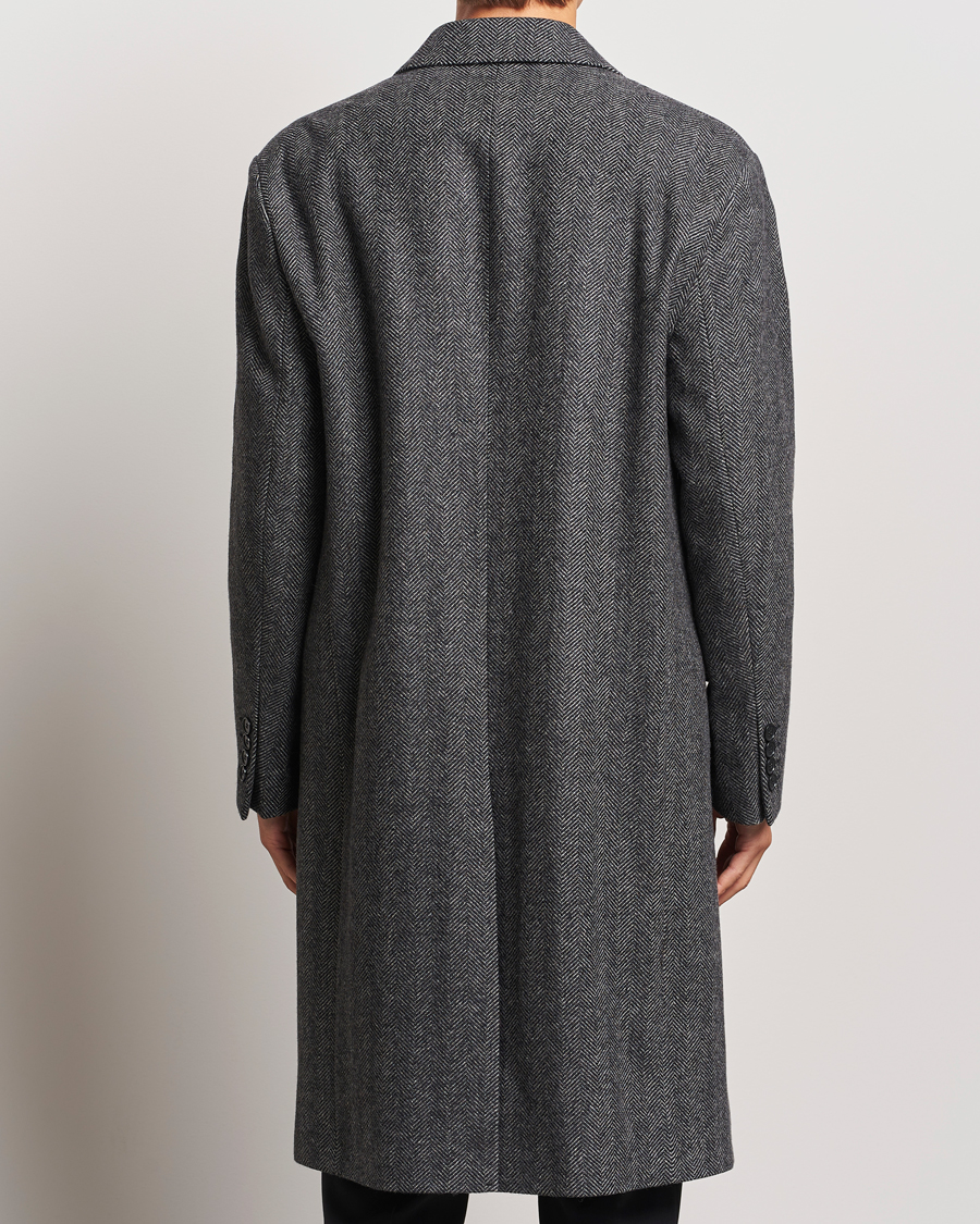 Homme | Manteaux Et Vestes | Filippa K | Relaxed Wool Coat Grey Herringbone