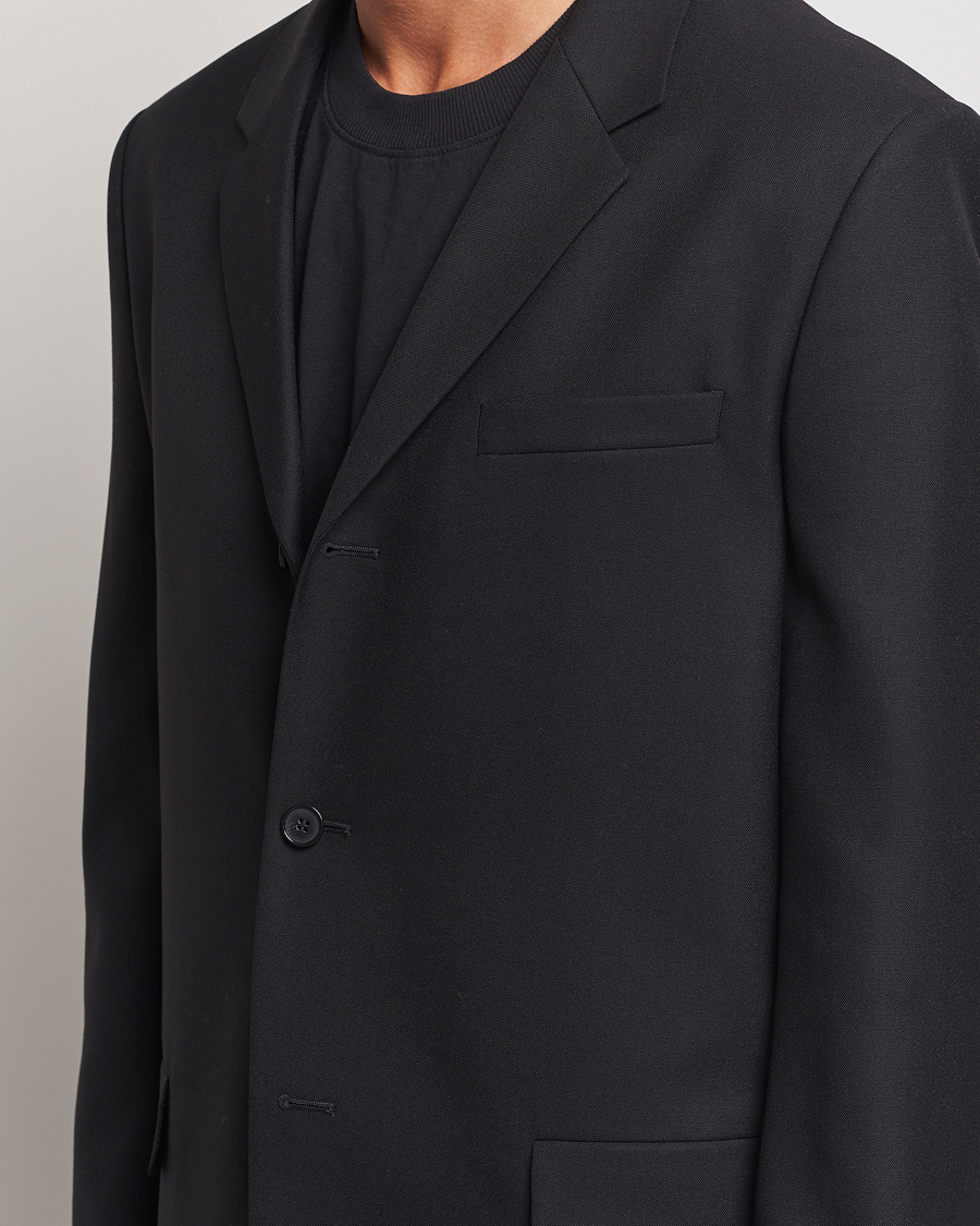 Homme | Blazers | Filippa K | Wool Blend Blazer Black