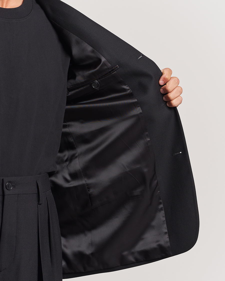 Homme | Blazers | Filippa K | Wool Blend Blazer Black