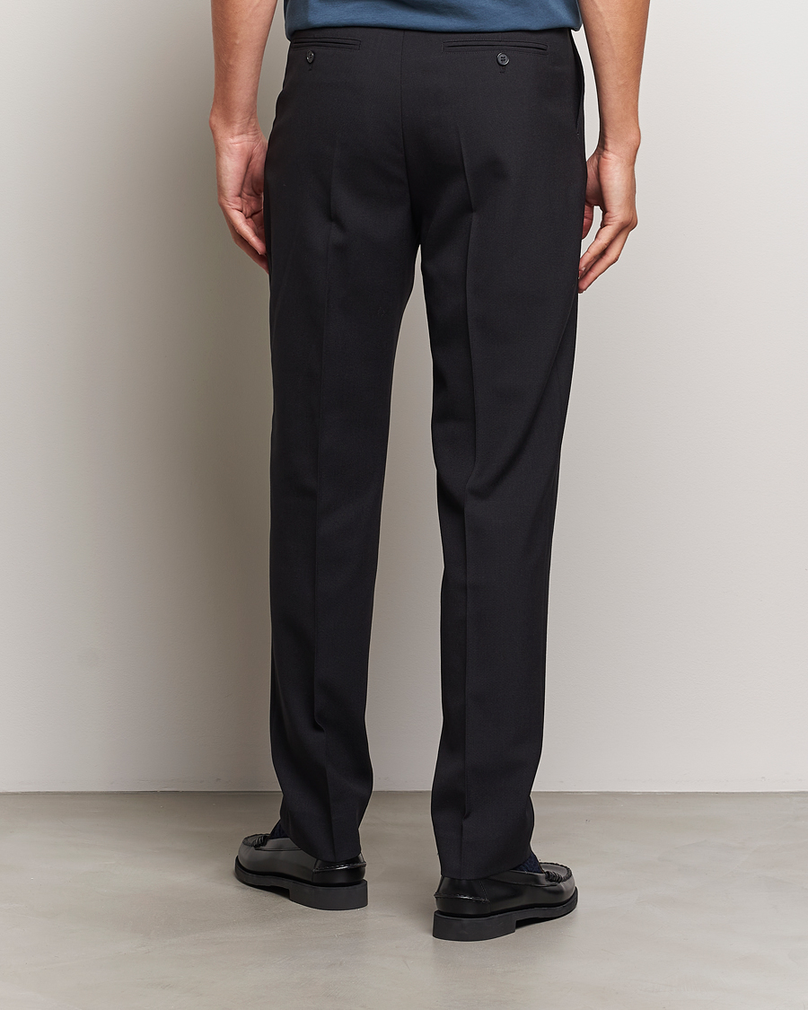Homme | Pantalons | Filippa K | Tapered Tailored Trousers Black