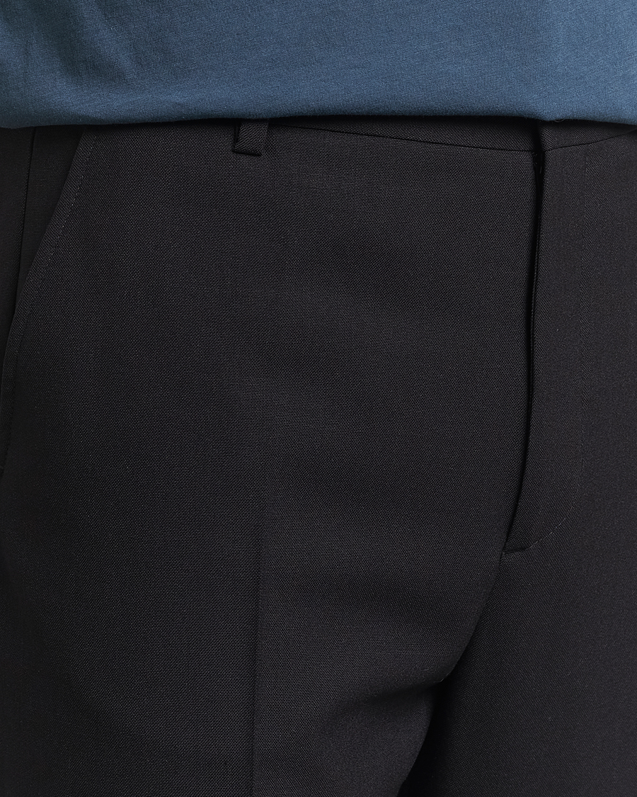 Homme | Pantalons | Filippa K | Tapered Tailored Trousers Black