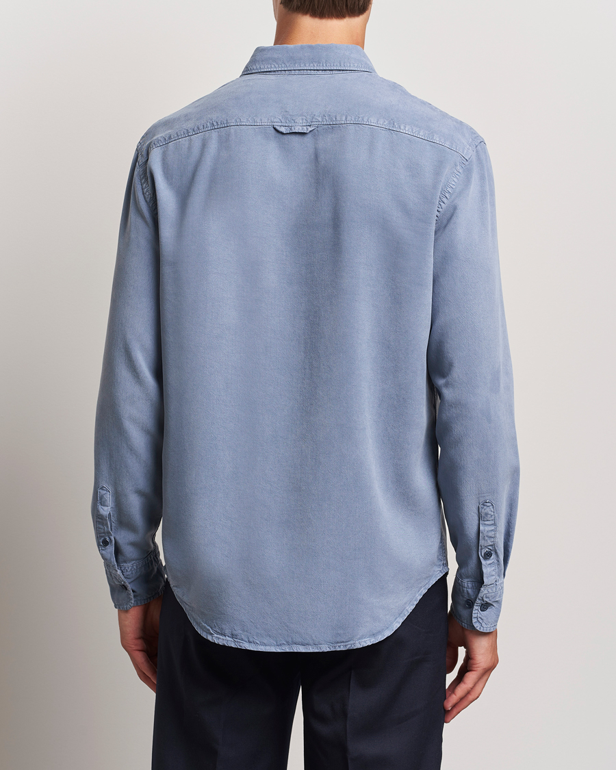 Homme | Chemises | Filippa K | Zachary Lyocell Shirt Grey Blue