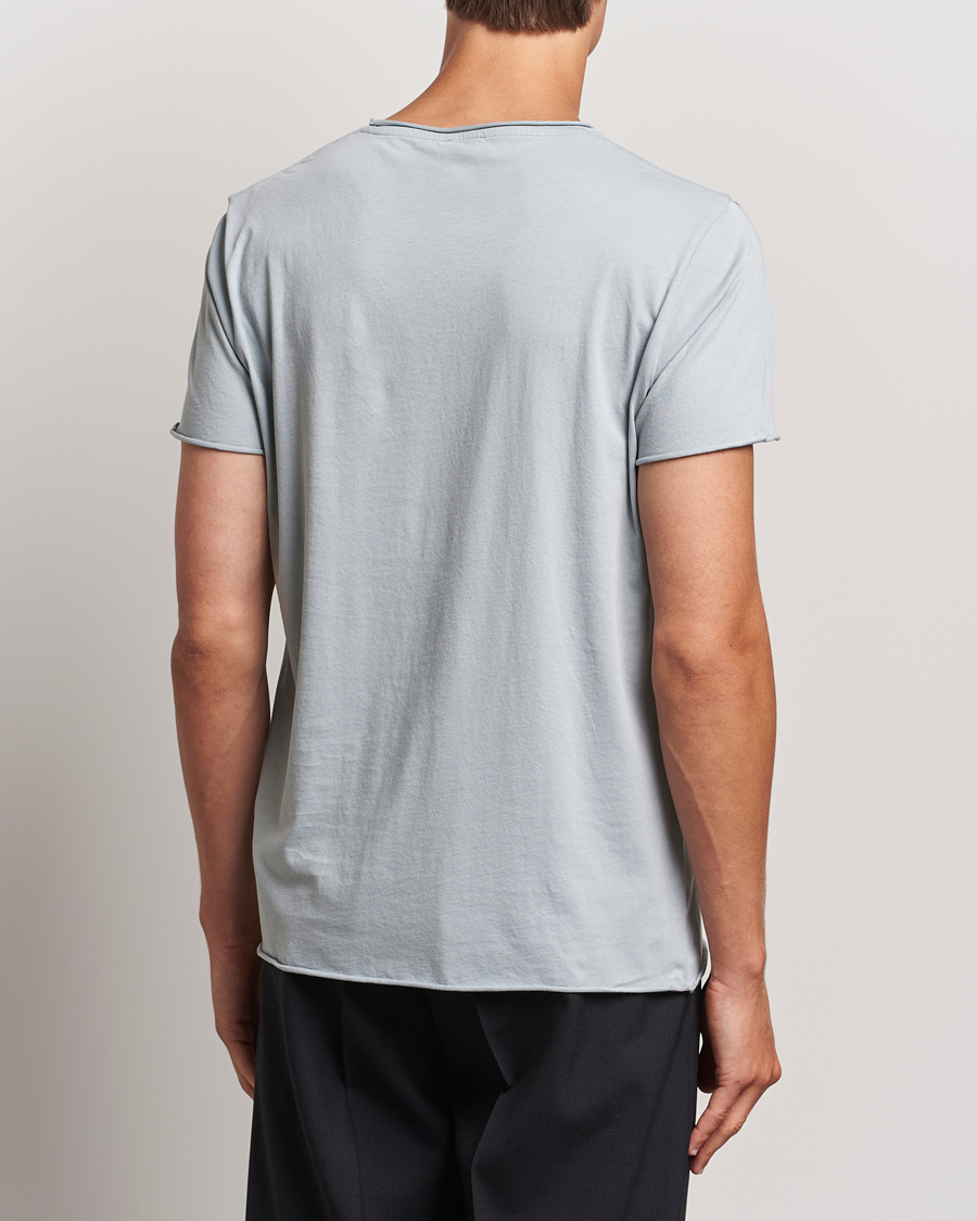 Homme | T-shirts | Filippa K | Roll Neck Crew Neck T-Shirt Thunderstorm