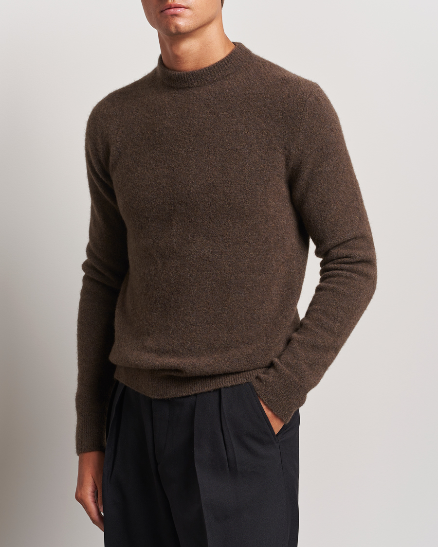 Homme | Pulls Et Tricots | Filippa K | Yak Knitted Sweater Driftwood