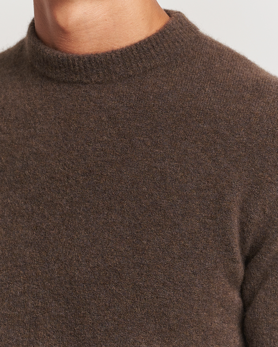 Homme | Pulls Et Tricots | Filippa K | Yak Knitted Sweater Driftwood