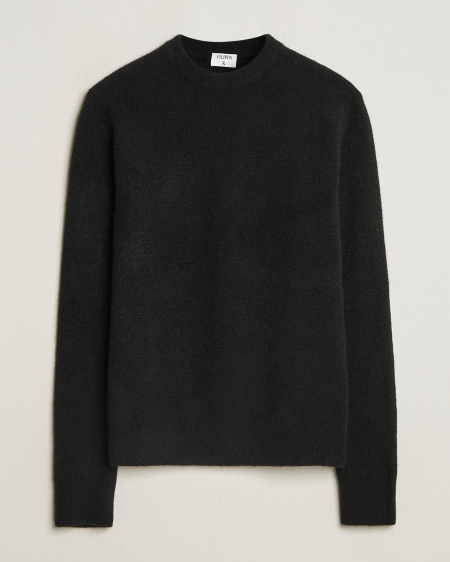 Homme | Pulls Et Tricots | Filippa K | Yak Knitted Sweater Black