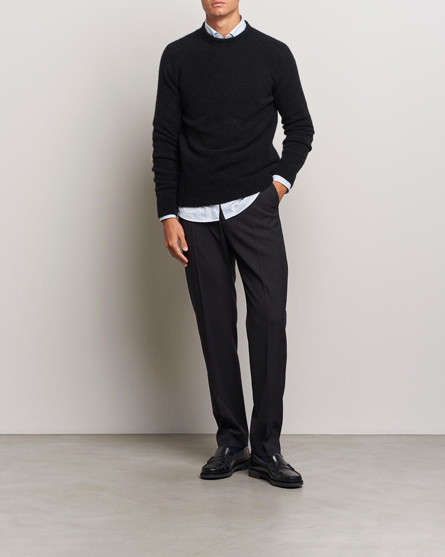 Homme | Pulls Et Tricots | Filippa K | Yak Knitted Sweater Black