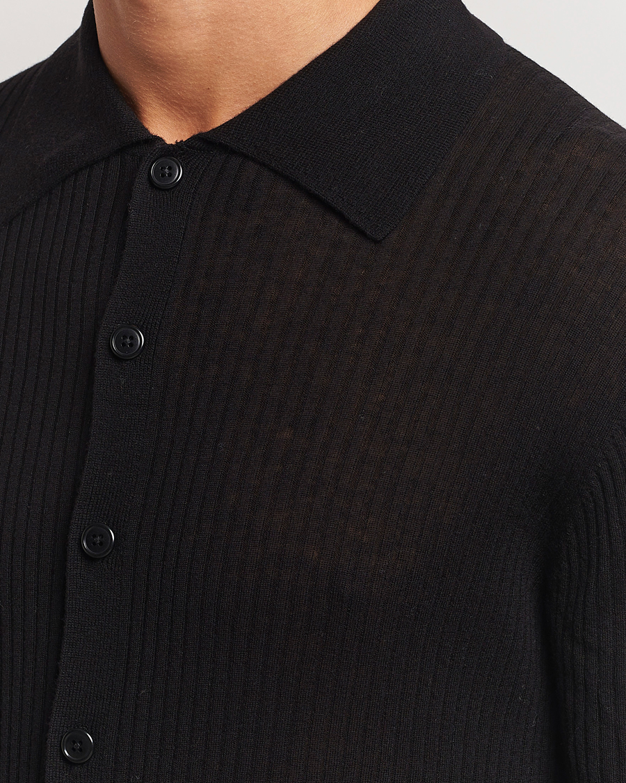 Homme | Pulls Et Tricots | Filippa K | Light Knitted Cardigan Black