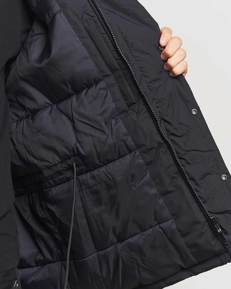 Homme | Manteaux Et Vestes | Fred Perry | Padded Zip Through Parka Black