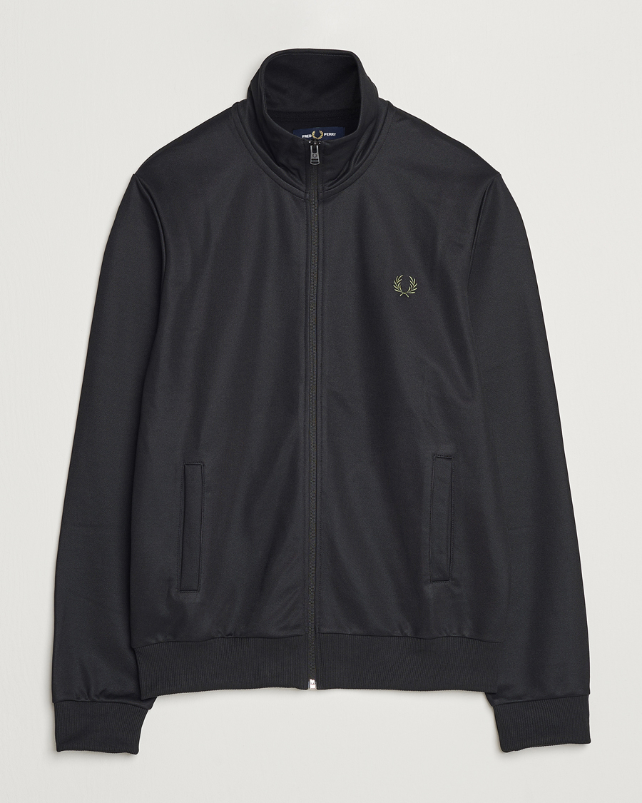 Homme | Pulls Et Tricots | Fred Perry | Track Jacket Black