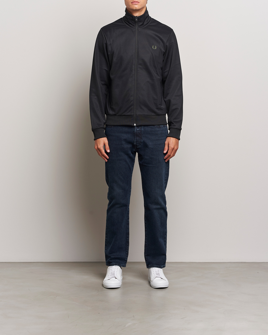 Homme | Pulls Et Tricots | Fred Perry | Track Jacket Black