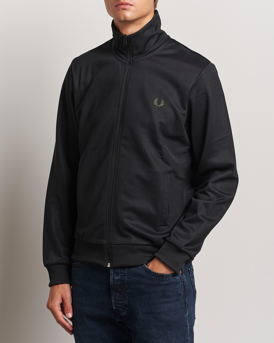 Homme | Pulls Et Tricots | Fred Perry | Track Jacket Black
