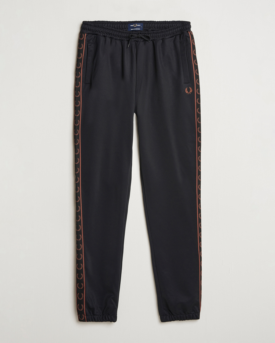 Homme | Pantalons | Fred Perry | Taped Track Pants Black