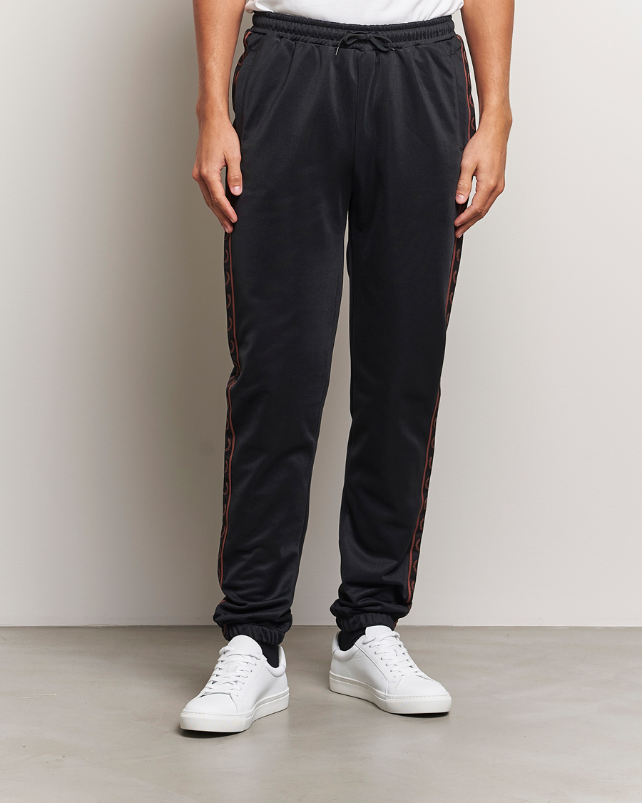 Homme | Pantalons | Fred Perry | Taped Track Pants Black