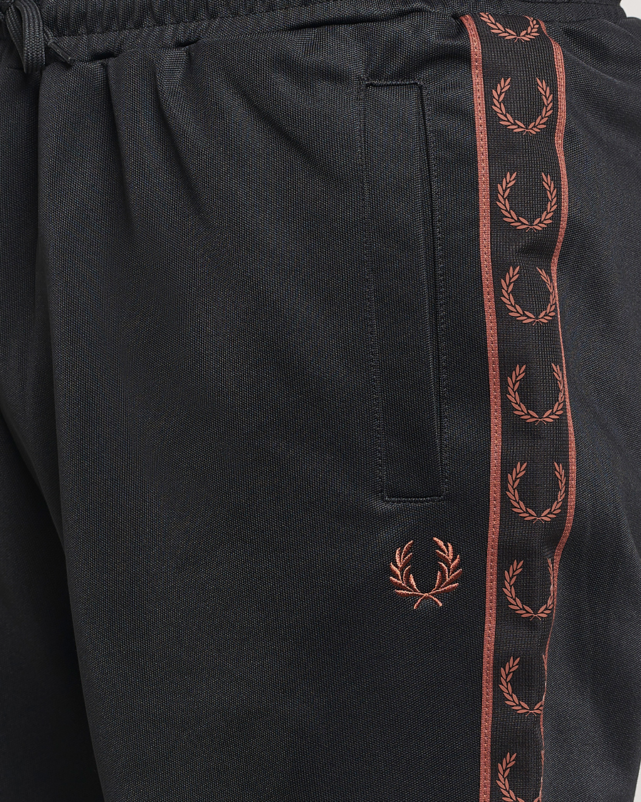 Homme | Pantalons | Fred Perry | Taped Track Pants Black