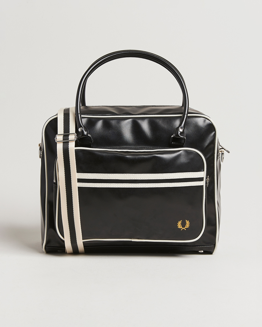 Homme | Fred Perry Classic Holdall Black/Ecru | Fred Perry | Classic Holdall Black/Ecru