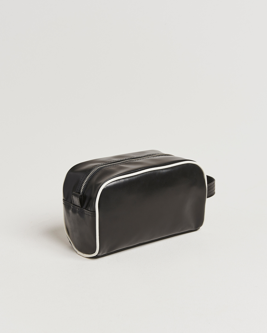 Homme | Fred Perry Classic Washbag Black/Ecru | Fred Perry | Classic Washbag Black/Ecru