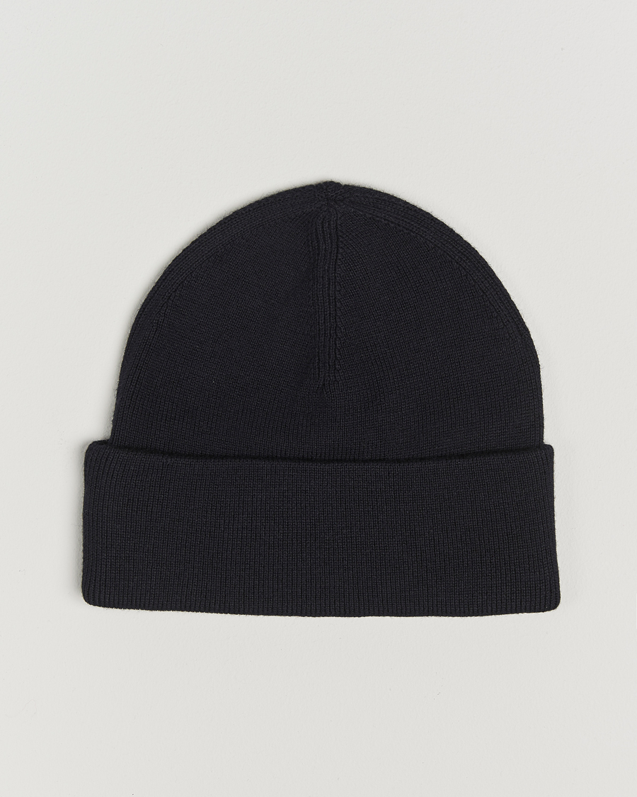 Homme | Fred Perry Merino Wool Beanie Navy | Fred Perry | Merino Wool Beanie Navy
