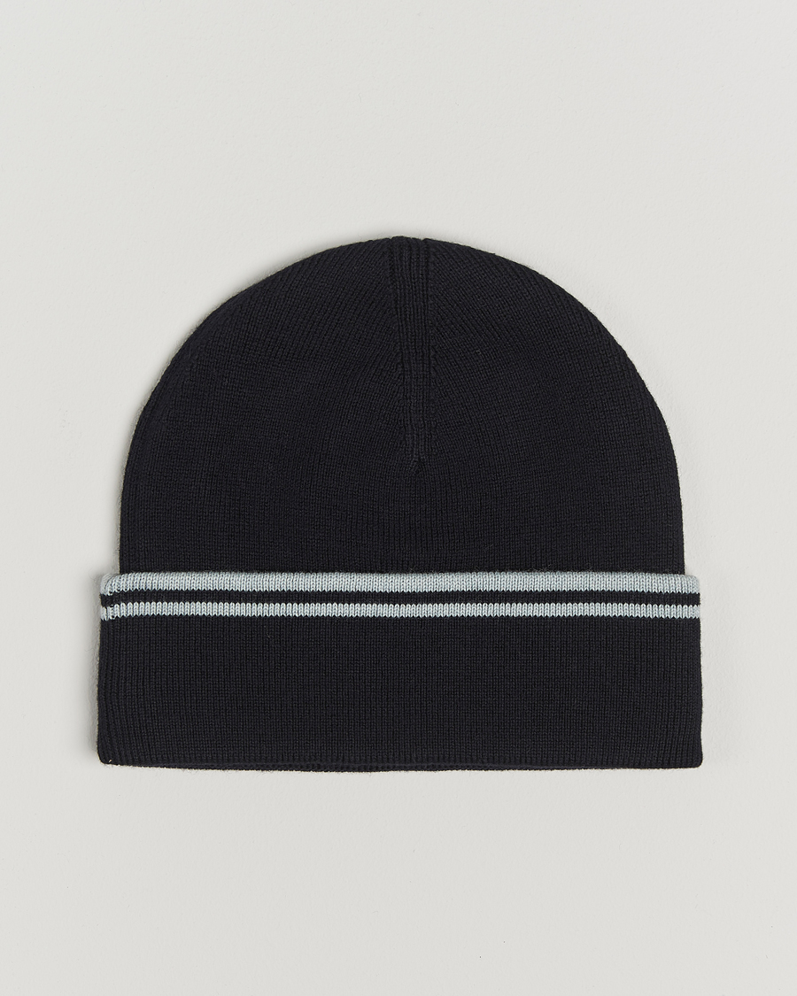 Homme | Fred Perry Twin Tipped Merino Beanie Navy | Fred Perry | Twin Tipped Merino Beanie Navy