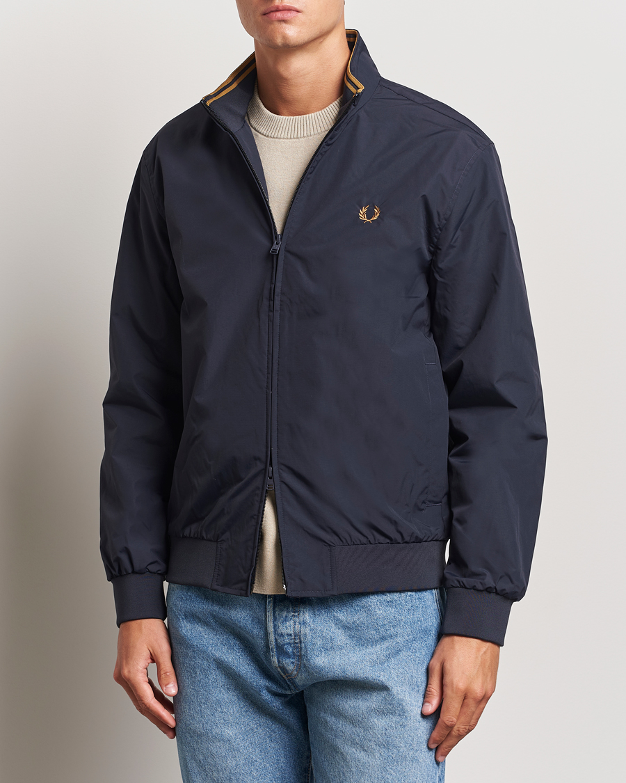 Homme | Manteaux Et Vestes | Fred Perry | Brentham Jacket Navy