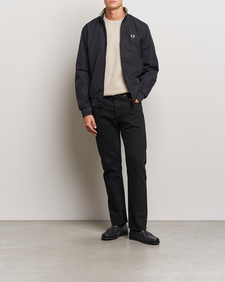 Homme | Manteaux Et Vestes | Fred Perry | Brentham Jacket Black