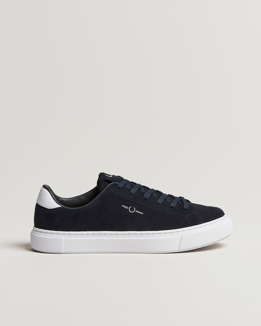 Homme | Fred Perry B71 Suede Sneaker Navy | Fred Perry | B71 Suede Sneaker Navy
