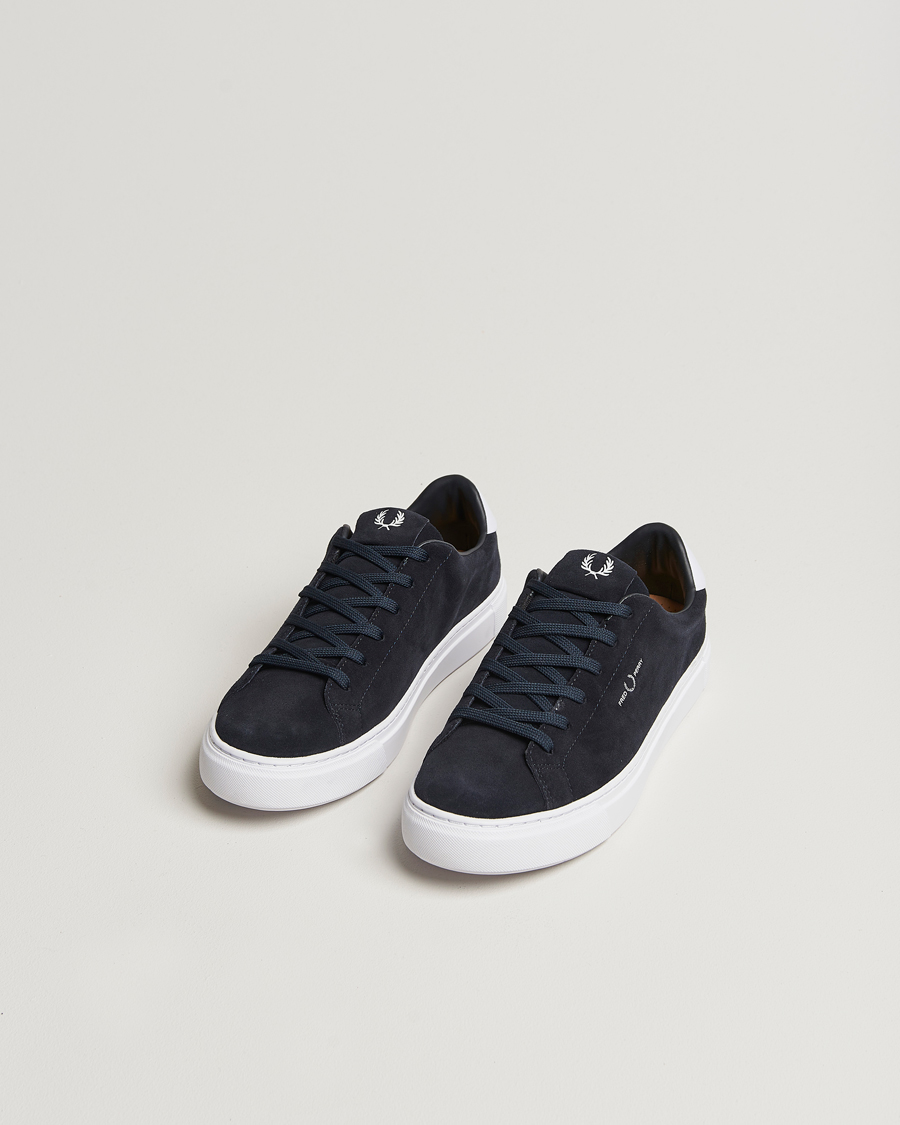 Homme | Fred Perry B71 Suede Sneaker Navy | Fred Perry | B71 Suede Sneaker Navy