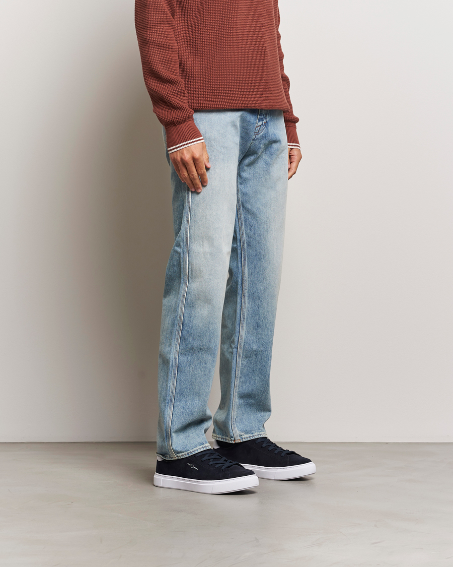 Homme | Fred Perry B71 Suede Sneaker Navy | Fred Perry | B71 Suede Sneaker Navy