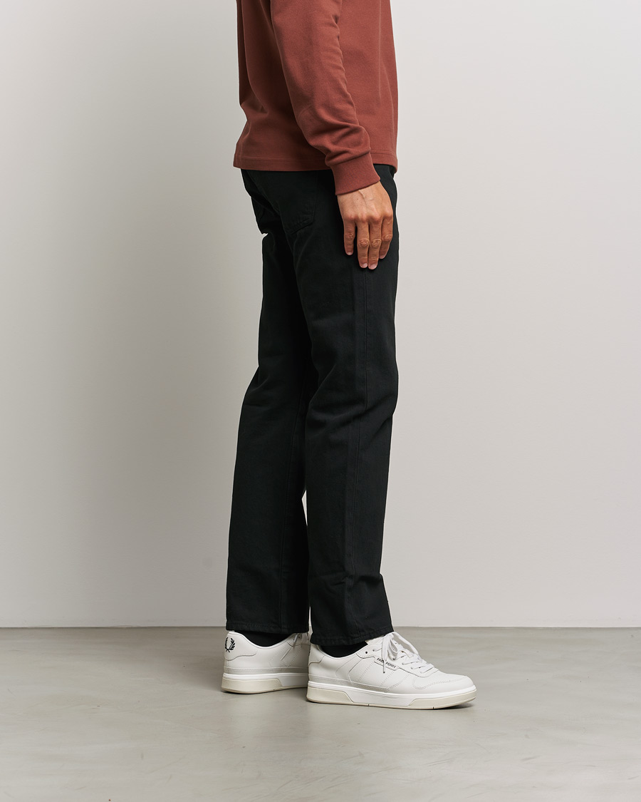 Homme | Fred Perry B300 Textured Leather Sneaker White | Fred Perry | B300 Textured Leather Sneaker White