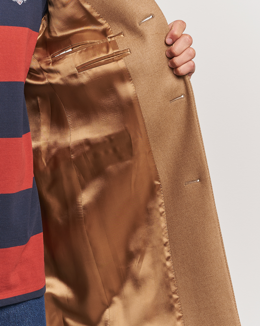 Homme | Manteaux Et Vestes | GANT | Classic Wool Coat Mustard Beige